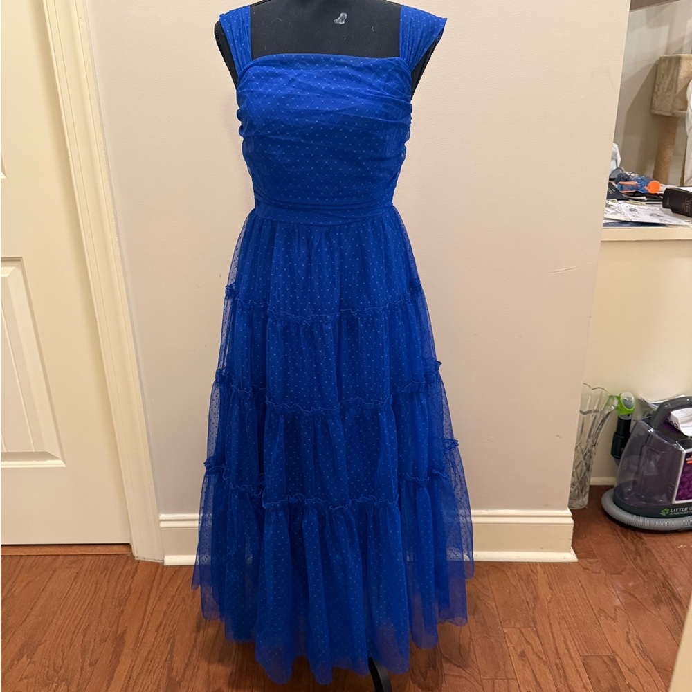 Lulus Elegant Blue Dress